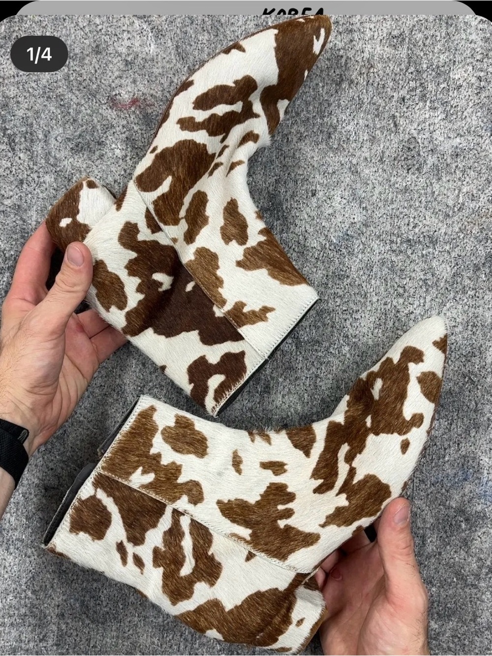 *RARE* Thursday Boot Company Calfskin Pointed Toe Ankle Booties